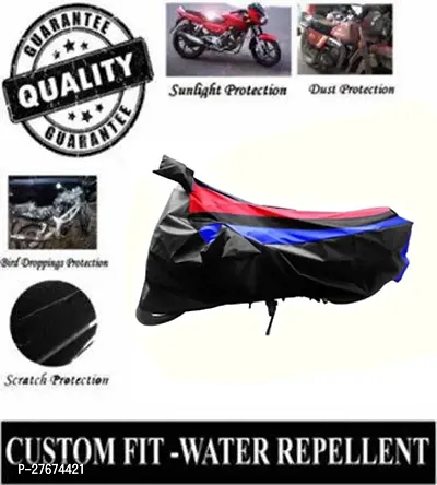 Dust and Water Resistant  Polyester Royal Enfield Interceptor 650 Bike Cover-thumb5