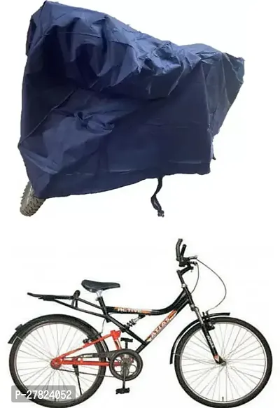 Classic Cycle Cover Navy Blue For Volut Dshox Ibc 26T-thumb0