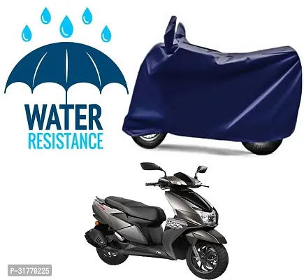 Splendid Waterproof Polyester Two Wheeler Cover Suitable For TVS Ntorq 125 Bikes