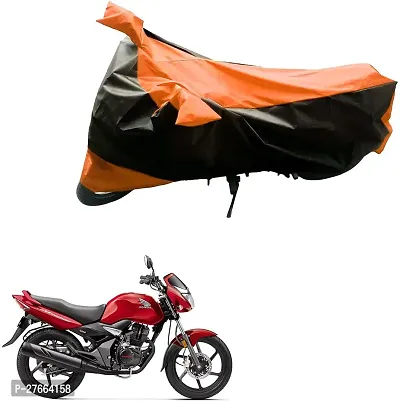 Stylish Orange Nylon Honda CB Unicorn Bike Cover