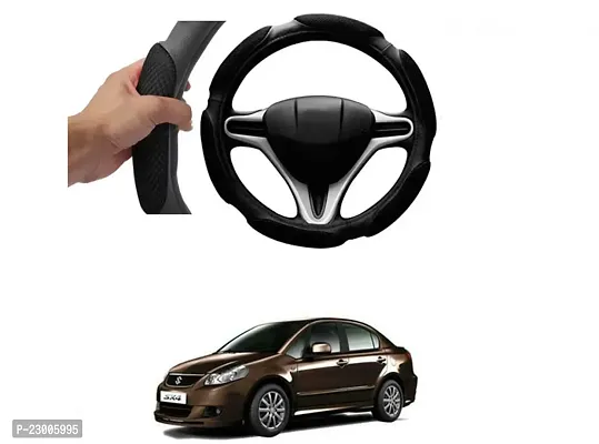 Car Better Grip Black Steering Wheel Cover (Slip-in) For Maruti Suzuki SX4