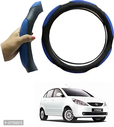 Car Steering Cover Blue 6G Heat Resistant For Tata Indica Vista-thumb0