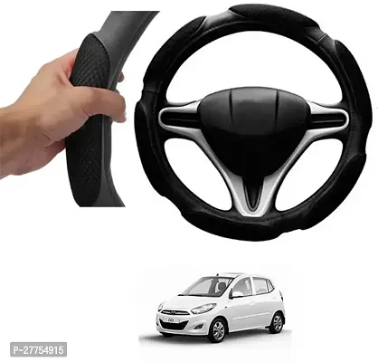 Car Steering Cover Black 6G Skidproof For Hyundai I10