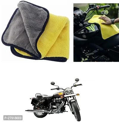 Stylish Bike Cleaning Cloth For Royal Enfield Bullet 350 Twinspark