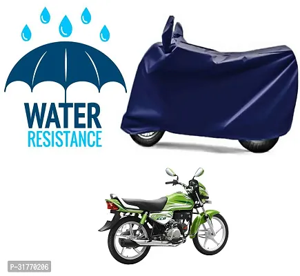 Splendid Waterproof Polyester Two Wheeler Cover Suitable For Hero All Bike Models-thumb0