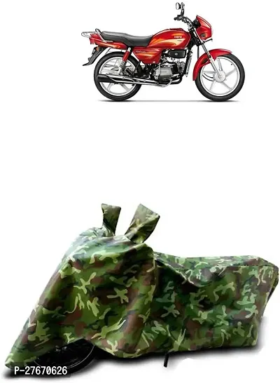 Protective Polyester Bike Body Covers For Hero Splendor Plus