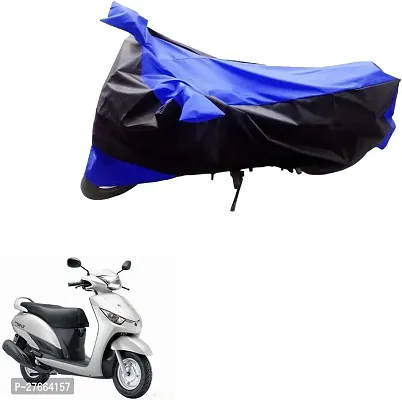 Stylish Blue Nylon Yamaha Alpha Bike Cover