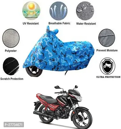 Protective Polyester Bike Body Covers For Hero Glamour i3s