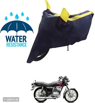 Stylish Waterproof Two Wheeler Cover For Yamaha RXG Motorcycle