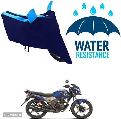 Classic Bike Body Cover Blue For Honda CB Shine SP