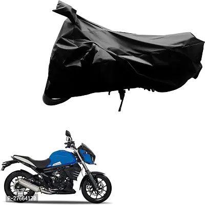 Stylish Black Nylon Mahindra Universal For Bike Bike Cover