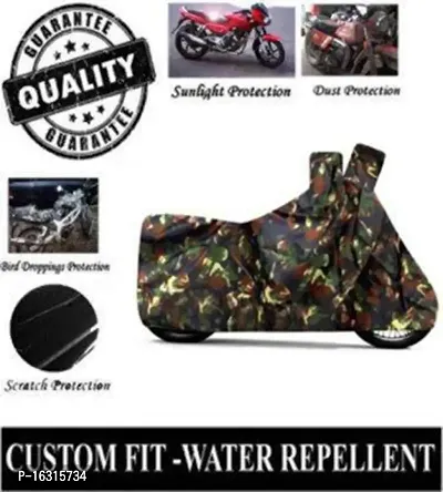 RONISH Multicolor Two Wheeler Cover for GS 150R-thumb3