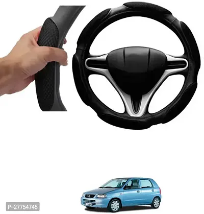 Car Steering Cover Black 6G Skidproof For Maruti Suzuki Alto