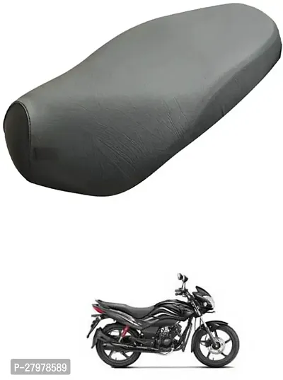 Two Wheeler Seat Cover Black For Hero Passion Xpro-thumb0