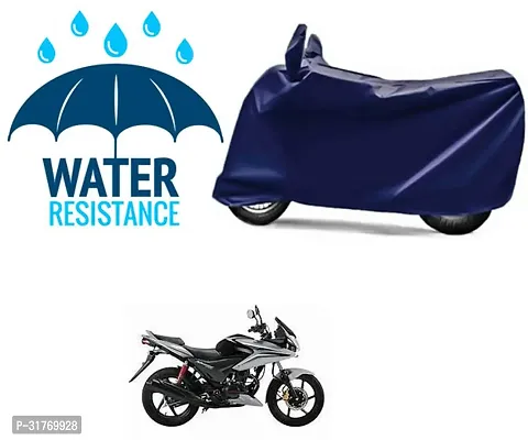 Splendid Waterproof Polyester Two Wheeler Cover Suitable For Honda CBF Stunner Bikes