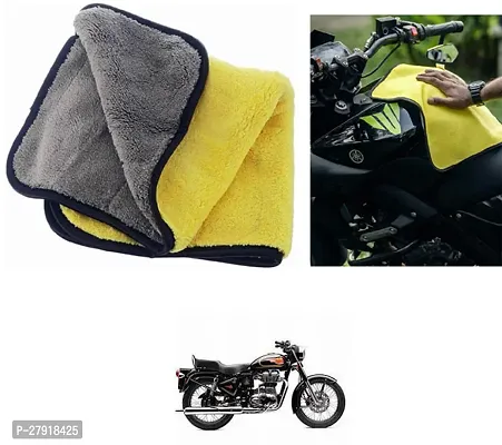 Stylish Bike Cleaning Cloth For Royal Enfield Bullet 500-thumb0