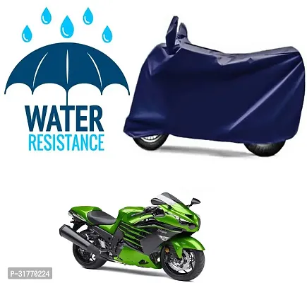 Splendid Waterproof Polyester Two Wheeler Cover Suitable For Kawasaki All Bike Models