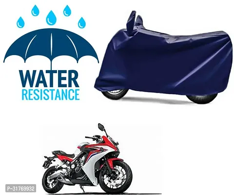 Splendid Waterproof Polyester Two Wheeler Cover Suitable For Honda CBR 650F Bikes