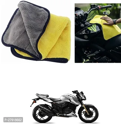 Stylish Bike Cleaning Cloth For TVS Apache RTR 200 4V