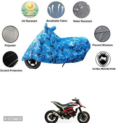 Protective Polyester Bike Body Covers For Ducati Hypermotard-thumb0