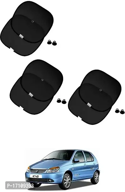 Car Sunshad Black for Indica Ev2-thumb0