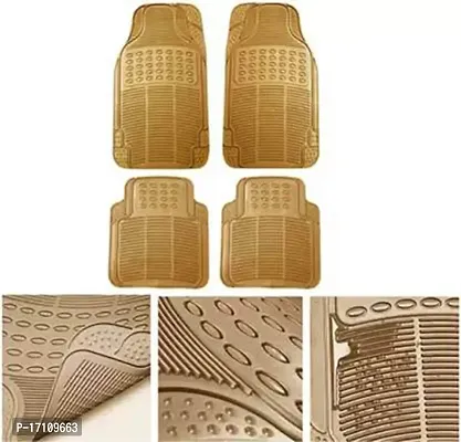 RONISH Beige Rubber Car Floor Mat for Nuvosport-thumb4