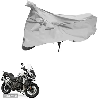 Dust and Water Resistant  Nylon Triumph Twin spark Tiger 800 XCA Bike Cover-thumb0