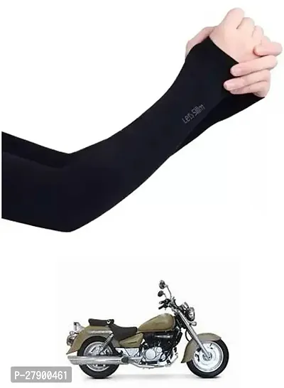 Stylish Breathable and Stretchable Arm Sleeve With Thumb Hole For Hyosung Aquila 250