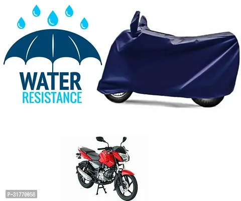 Splendid Waterproof Polyester Two Wheeler Cover Suitable For Bajaj All Bike Models-thumb0