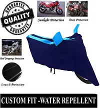 RONISH 100% Water Resistant Blue Two Wheeler Cover for DTS-i-thumb2