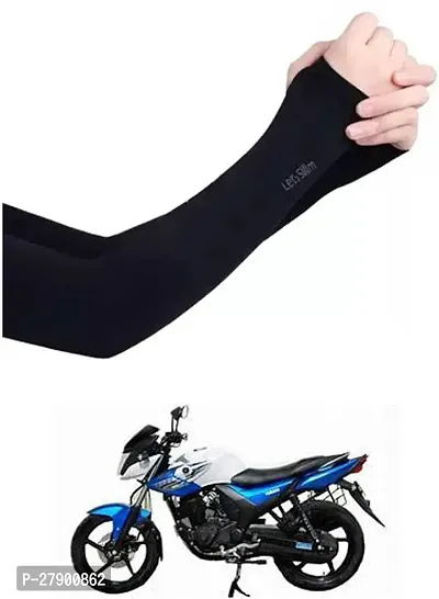 Stylish Breathable and Stretchable Arm Sleeve With Thumb Hole For Yamaha SZ-RR