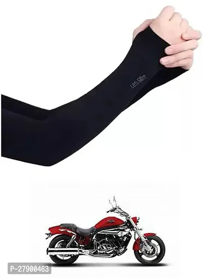 Stylish Breathable and Stretchable Arm Sleeve With Thumb Hole For Hyosung Aquila Pro 650