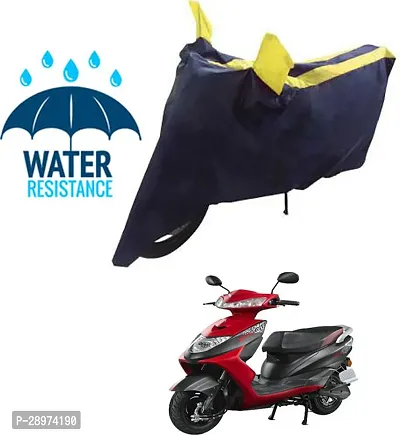 Stylish Waterproof Two Wheeler Cover For Ampere Zeal Motorcycle