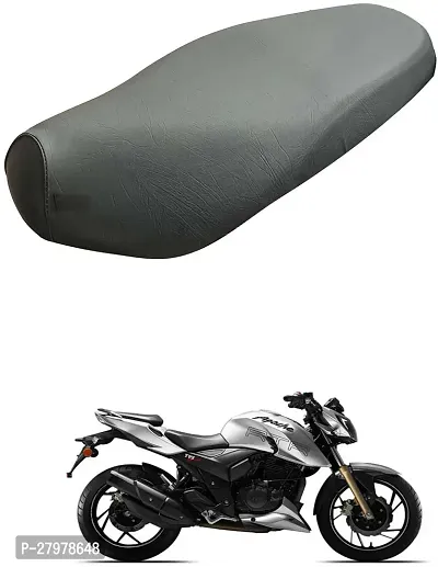 Two Wheeler Seat Cover Black For Tvs Apache Rtr 200 4V-thumb0