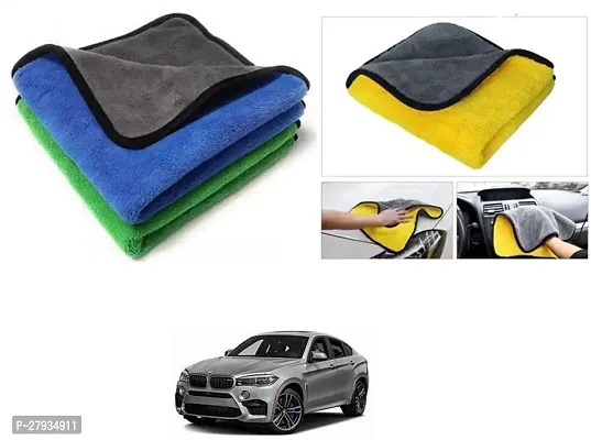 Car Cleaning Microfiber Cloth Pack Of 2 Multicolor For BMW X6M