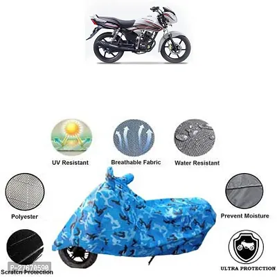 Protective Polyester Bike Body Cover For TVS Phoenix 125