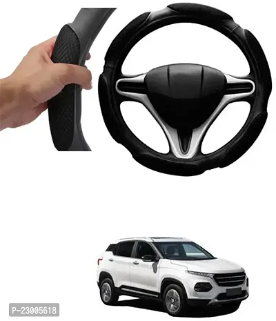 Car Better Grip Black Steering Wheel Cover (Slip-in) For MG Baojun-thumb0