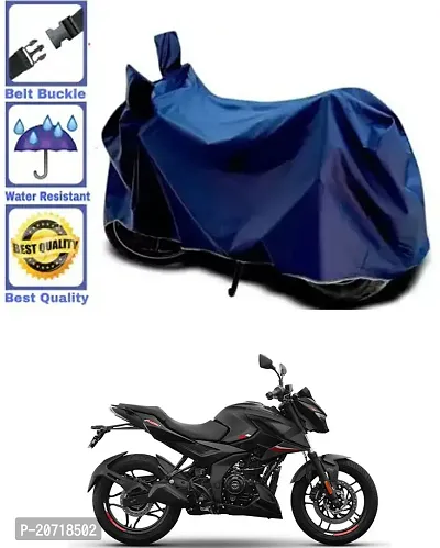 RONISH Waterproof Bike Cover/Two Wheeler Cover/Motorcycle Cover (Navy Blue) For Bajaj Pulsar 250