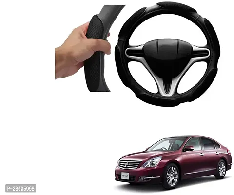 Car Better Grip Black Steering Wheel Cover (Slip-in) For Nissan Teana-thumb0