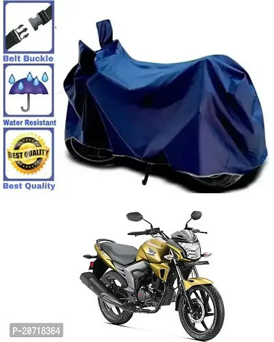 RONISH Waterproof Bike Cover/Two Wheeler Cover/Motorcycle Cover (Navy Blue) For Honda CB Trigger