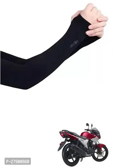 Stylish Breathable and Stretchable Arm Sleeve With Thumb Hole For Yamaha SZ X