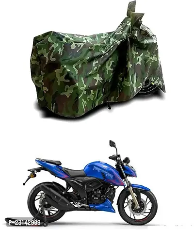 RONISH Dust Proof Two Wheeler Cover (Multicolor) For TVS Apache RTR 160 4V_a9