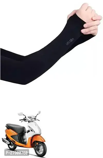 Stylish Breathable and Stretchable Arm Sleeve With Thumb Hole For Hero Pleasure