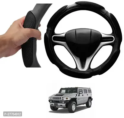 Car Steering Cover Black 6G Skidproof For Universal For Car Hummer H2