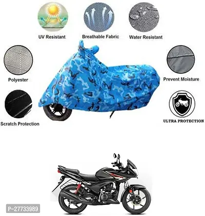 Durable and Water Resistant Polyester Bike Cover For Hero Ignitor