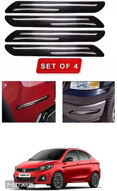 Protective Silicone Car Bumper Protector Guard For Tata Tigor JTP-Pack Of 4