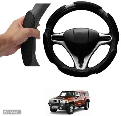 Car Steering Cover Black 6G Skidproof For Universal For Car Hummer H3