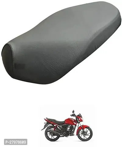 Two Wheeler Seat Cover Black For Suzuki Sling Shot Plus