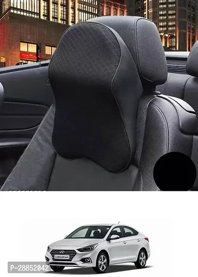 Stylish Car Ergonomic Neck Pillow Memory Foam Neck Support for Neck, Back Pain Relief Neck Rest Support Cushion For Hyundai Fluidic Verna