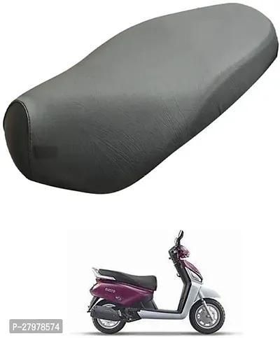 Two Wheeler Seat Cover Black For Mahindra Gusto